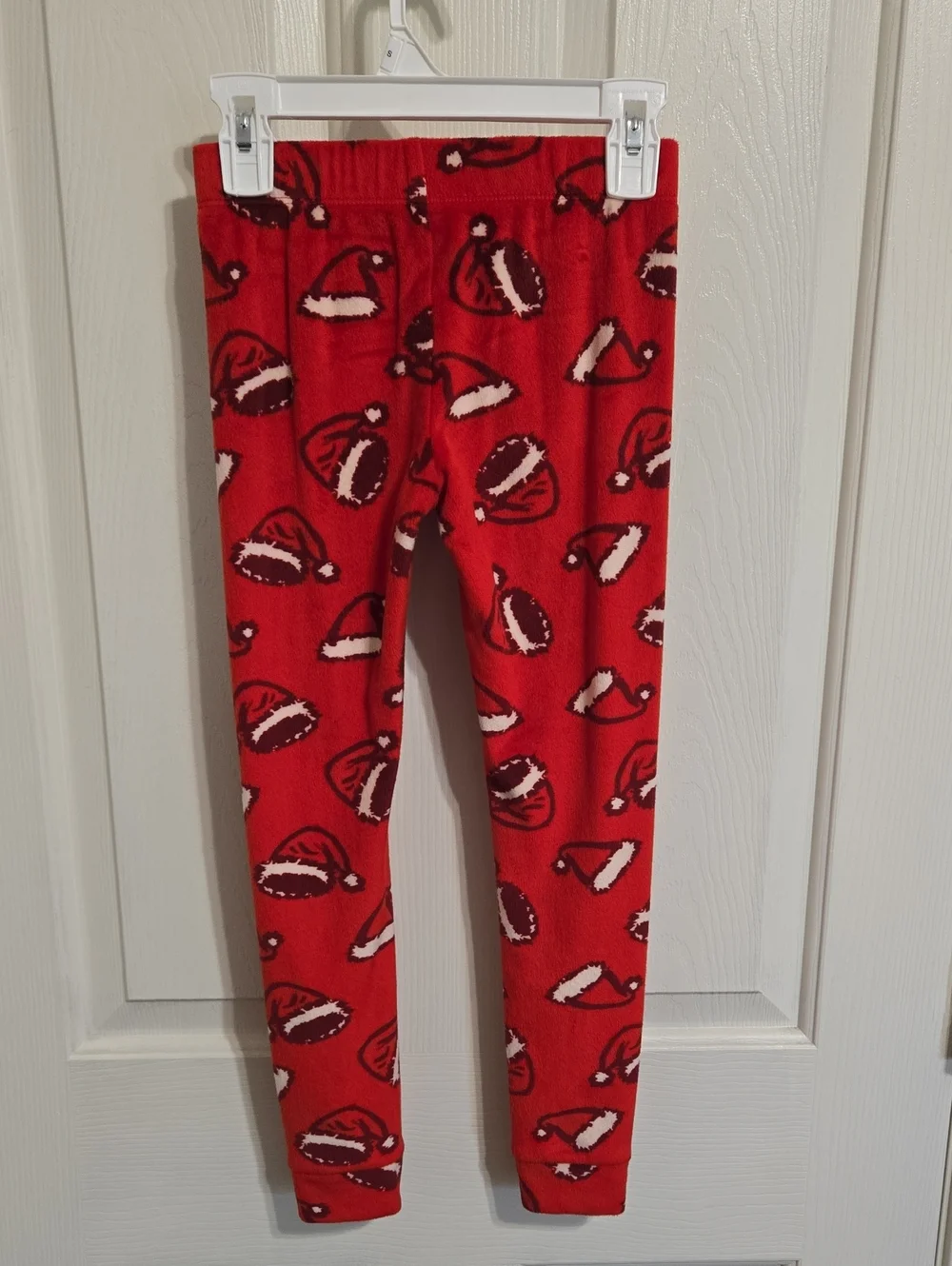 Cat & Jack snuggly soft Christmas Santa Hats pajamas